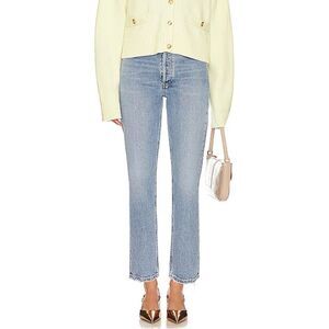 AGOLDE Riley High Rise Straight Crop Jeans size 26